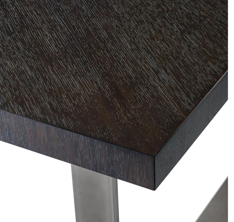 Casa Padrino Luxus Esstisch Schwarz 250 x 110 x H. 75 cm - Esszimmermöbel