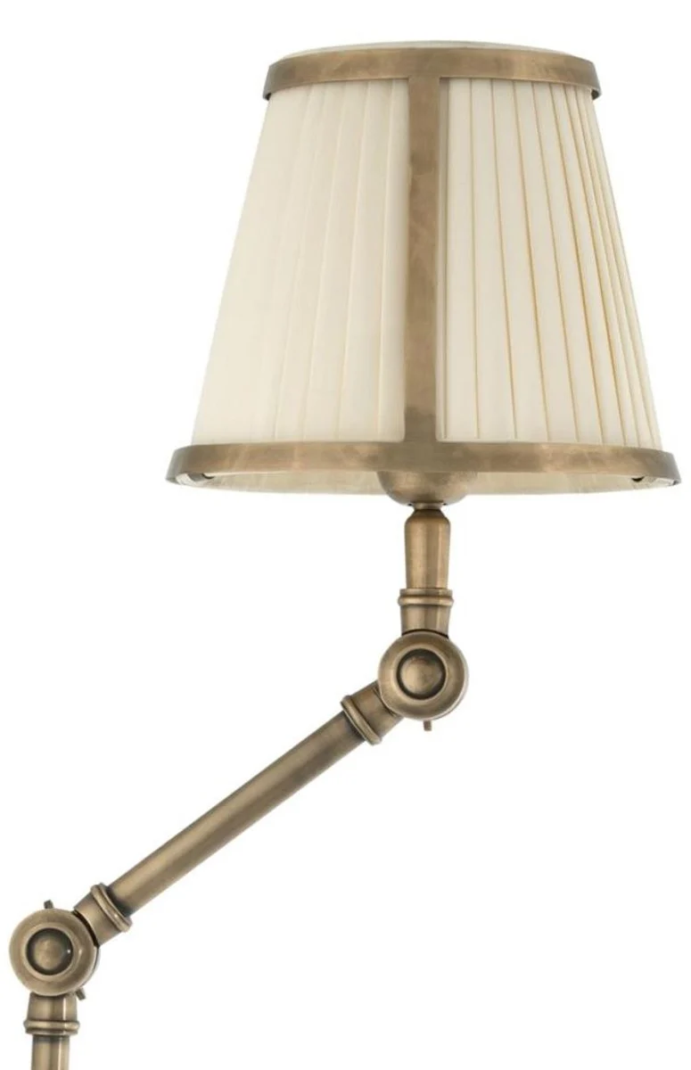 Casa Padrino Luxus Wandleuchte Antik Messing 29 x 17 x H. 77 cm - Hotel Restaurant Kollektion