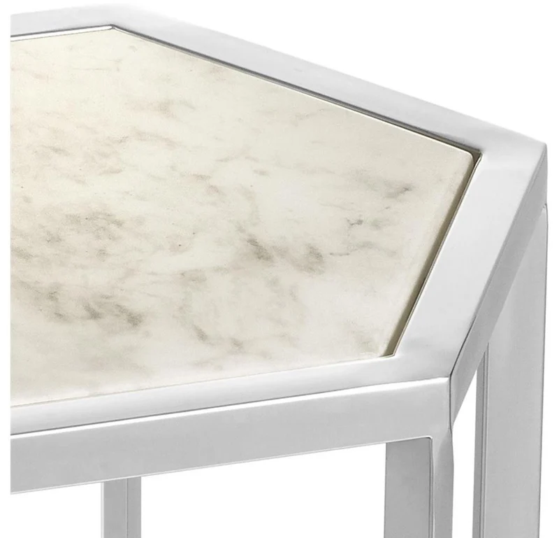 Casa Padrino Luxus Beistelltisch 2er Set - Designer Möbel