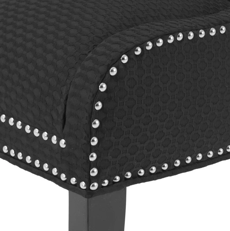 Casa Padrino Luxus Sessel / Ohrensessel Schwarz 66 x 60 x H. 91 cm - Limited Edition