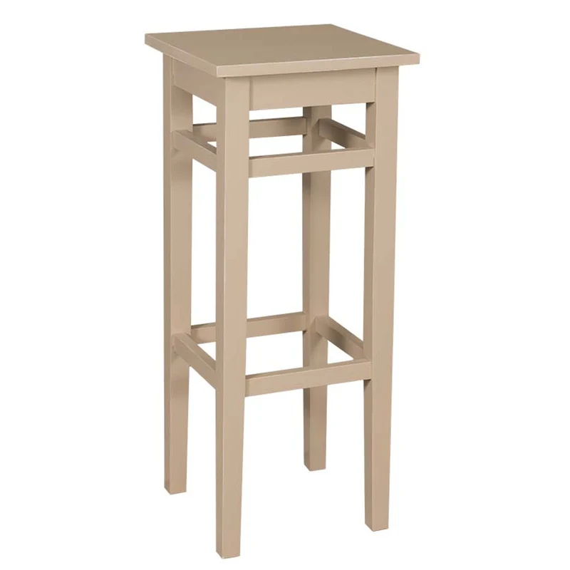 Casa Padrino Landhaus Stil Bar Hocker Massivholz - Shabby Chic Landhaus Stil Barhocker Bar Stuhl