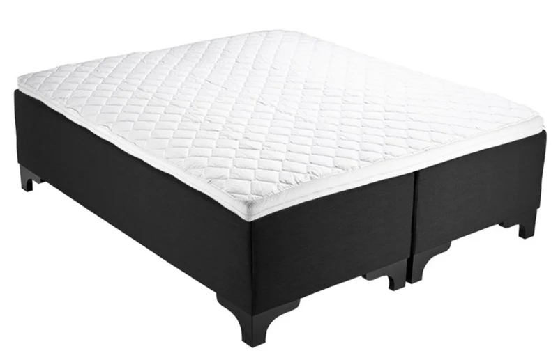 Casa Padrino Luxus Boxspringbett / Doppelbett 180 x 210 x H. 66 cm - Luxus Bett - Hotel Möbel
