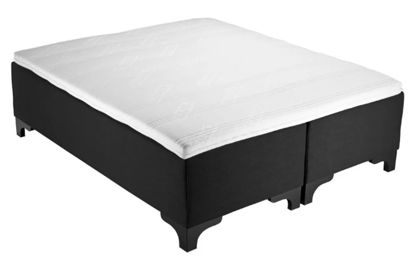 Casa Padrino Luxus Boxspringbett / Doppelbett 180 x 210 x H. 66 cm - Luxus Bett - Hotel Möbel