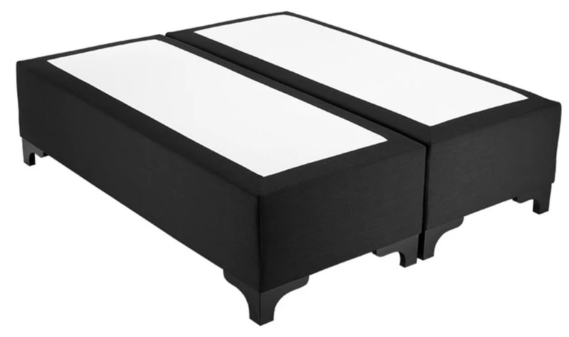 Casa Padrino Luxus Boxspringbett / Doppelbett 180 x 210 x H. 66 cm - Luxus Bett - Hotel Möbel