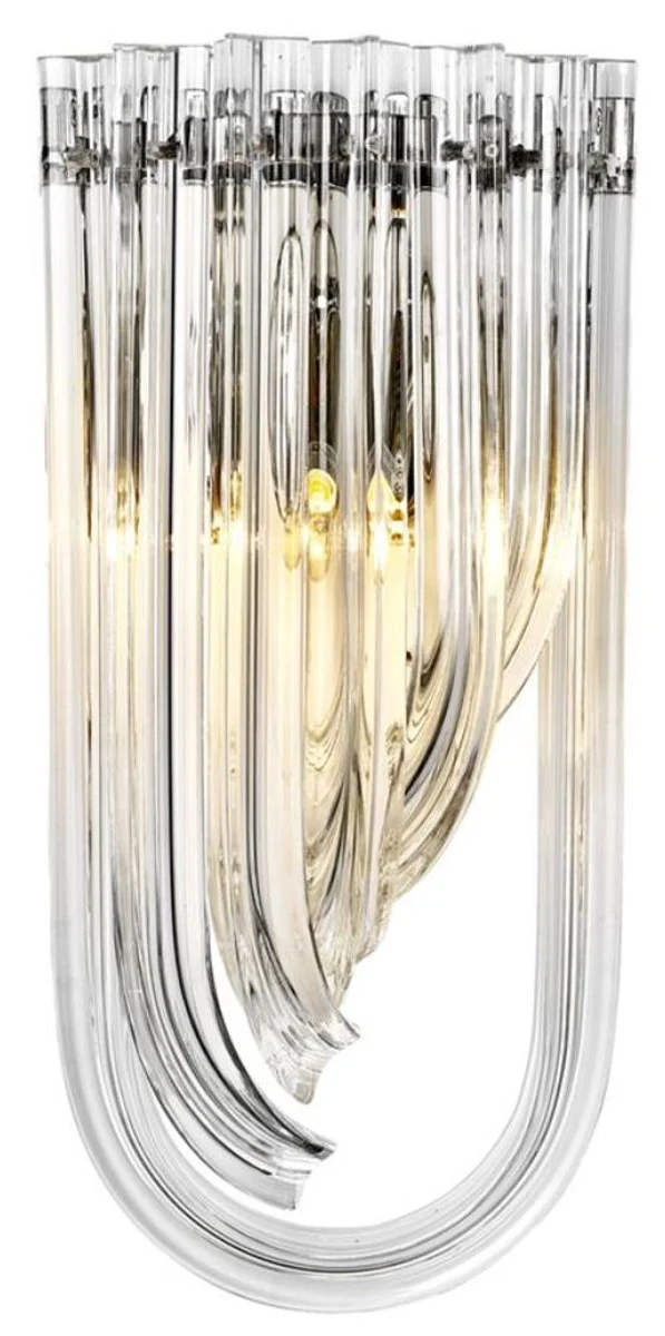 Casa Padrino Luxus Hotel Restaurant Wandlampe 18 x 10 x H. 40 cm - Limited Edition