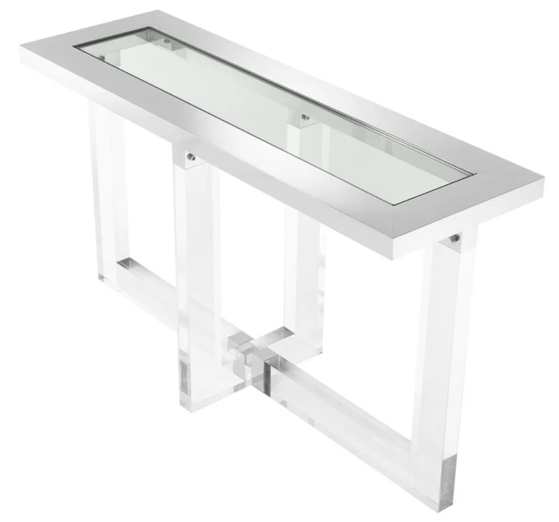 Casa Padrino Luxus Hotel Konsole 140 x 45 x H. 78 cm - Designer Möbel