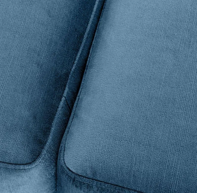 Casa Padrino Luxus Sitzbank Blau / Messingfarben 125 x 58 x H. 45 cm - Designermöbel