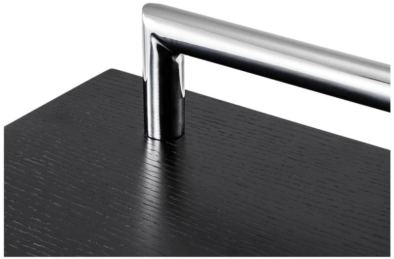 Casa Padrino Luxus Wohnzimmer Beistelltisch mit 2 Schubladen 50 x 44,5 x H. 79 cm - Limited Edition