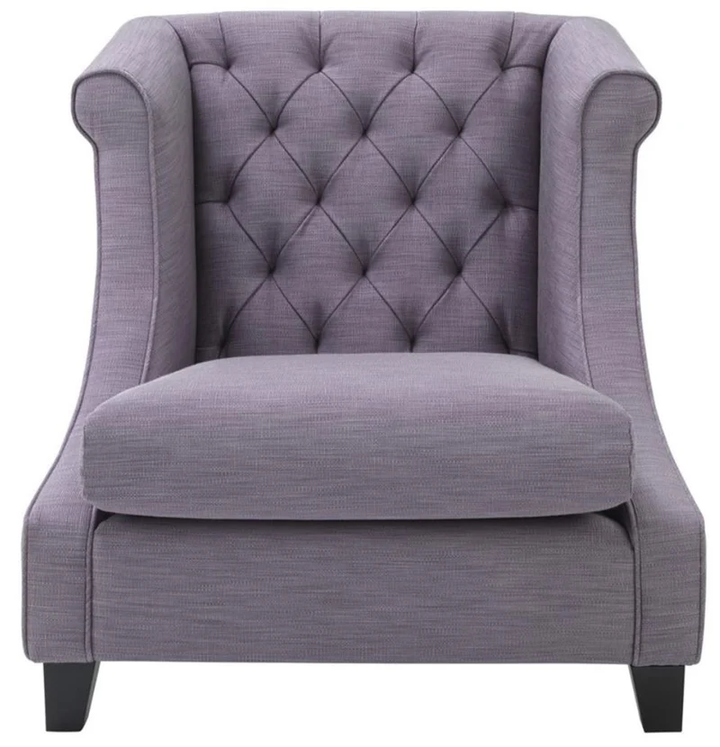 Casa Padrino Luxus Wohnzimmer Sessel Lila 86 x 93 x H. 92 cm - Hotel Möbel