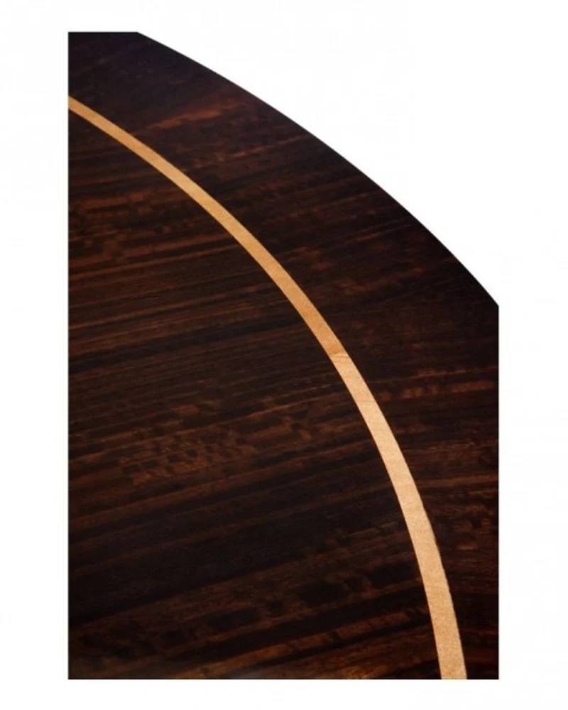 Casa Padrino Designer Luxus Mahagoni Esstisch 150 x H. 78 cm - Hochglanzbraun