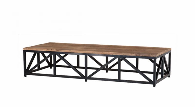 Casa Padrino Luxus Art Deco Designer Couchtisch Zink - 70 x 70 x H. 37 cm - Wohnzimmer Tisch