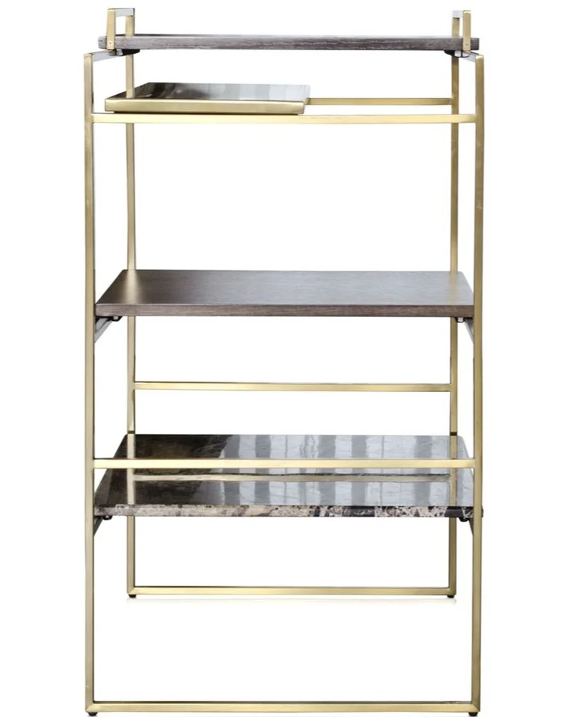 Casa Padrino Luxus Designer Beistelltisch Gold 45 x 45 x H. 80,5 cm - Designer Möbel