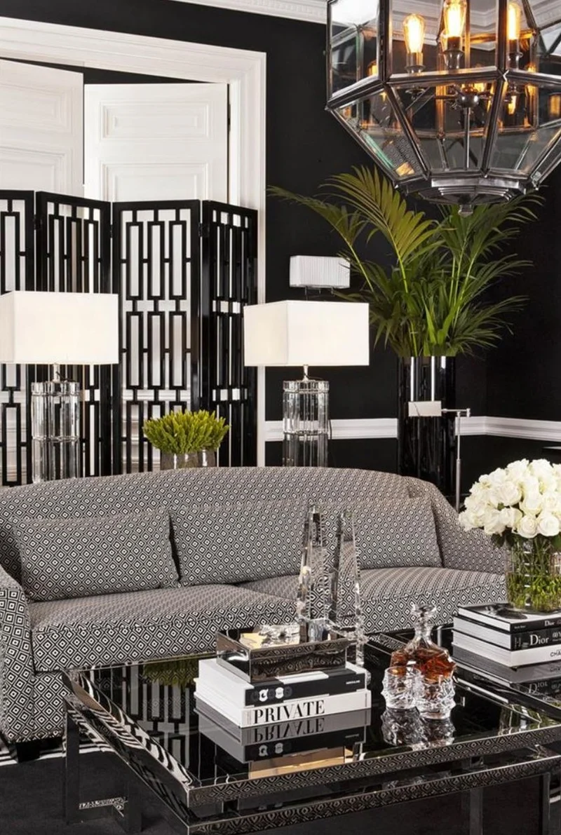 Casa Padrino Luxus Kristallglas Obelisk 11 x 11 x H. 49 cm - Designer Wohnzimmer Hotel Dekoration