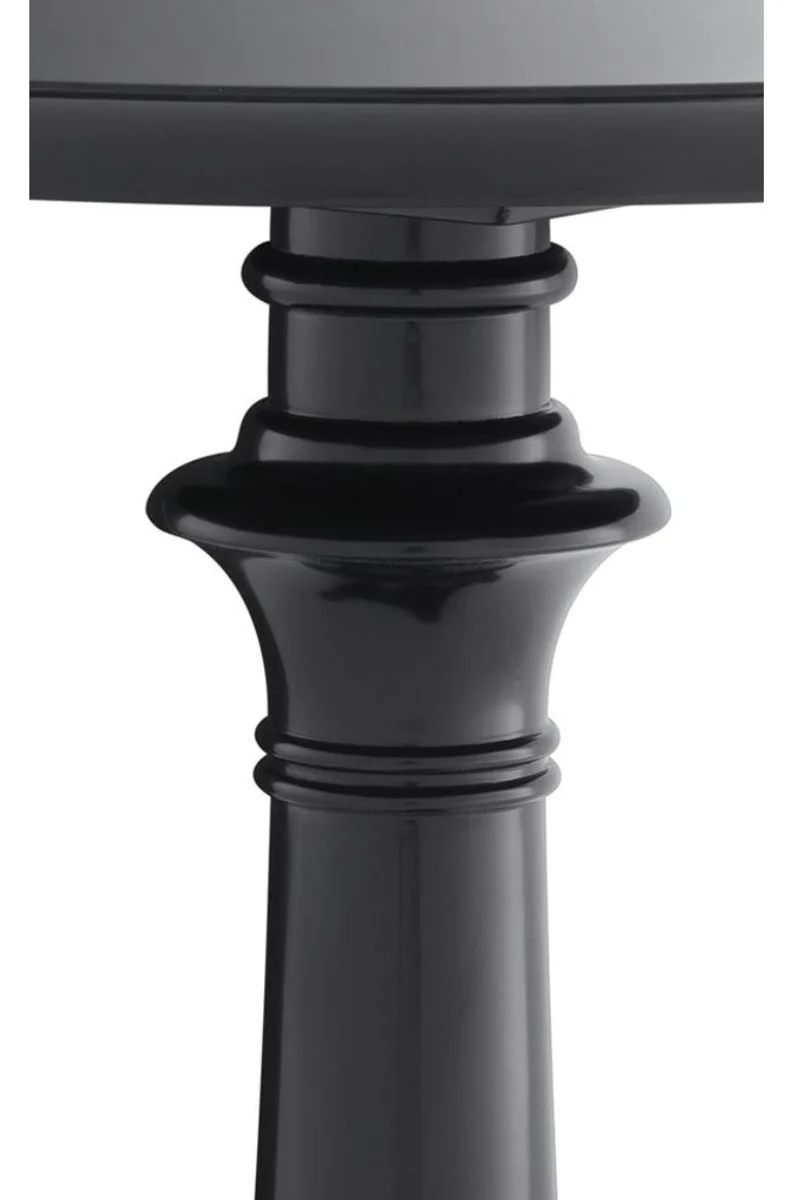 Casa Padrino Luxus Tisch / Beistelltisch Schwarz 75 x H. 75 cm - Hotel Kollektion