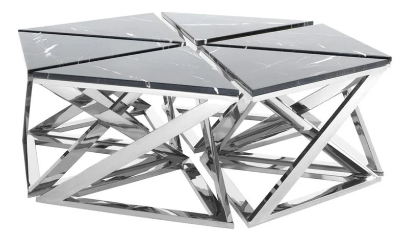 Casa Padrino Designer Couchtisch Set - Luxus Kollektion