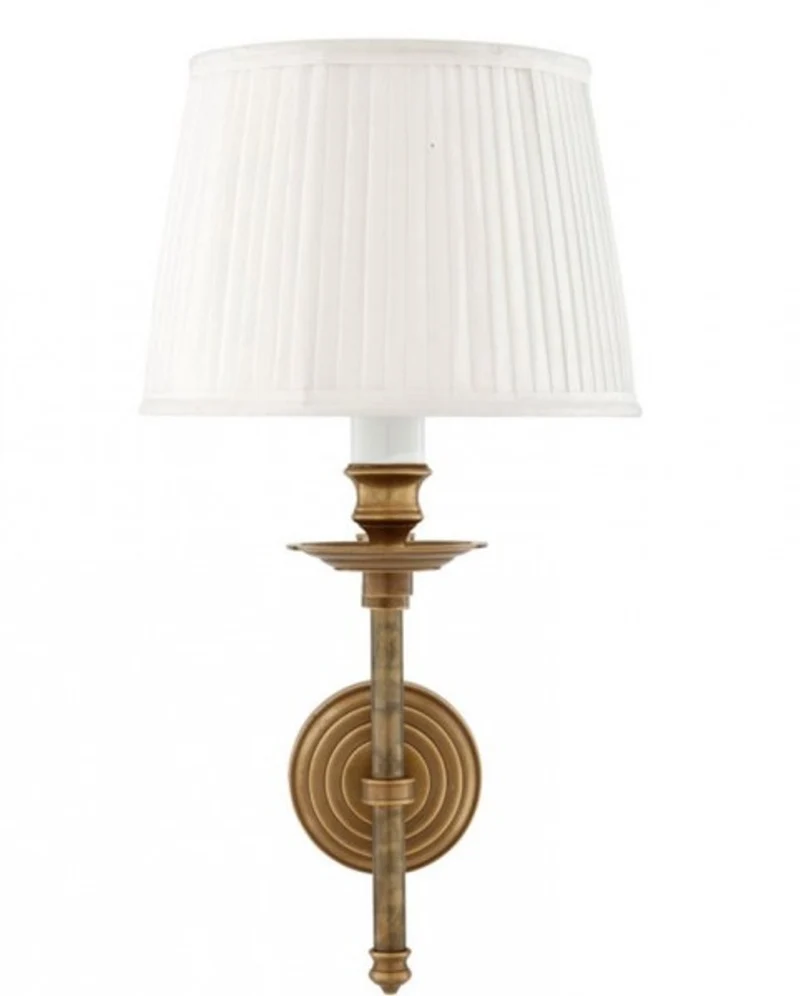 Casa Padrino Luxus Wandleuchte Messing mit Schwenkarm - 21,5 x 37-50 x 51 cm